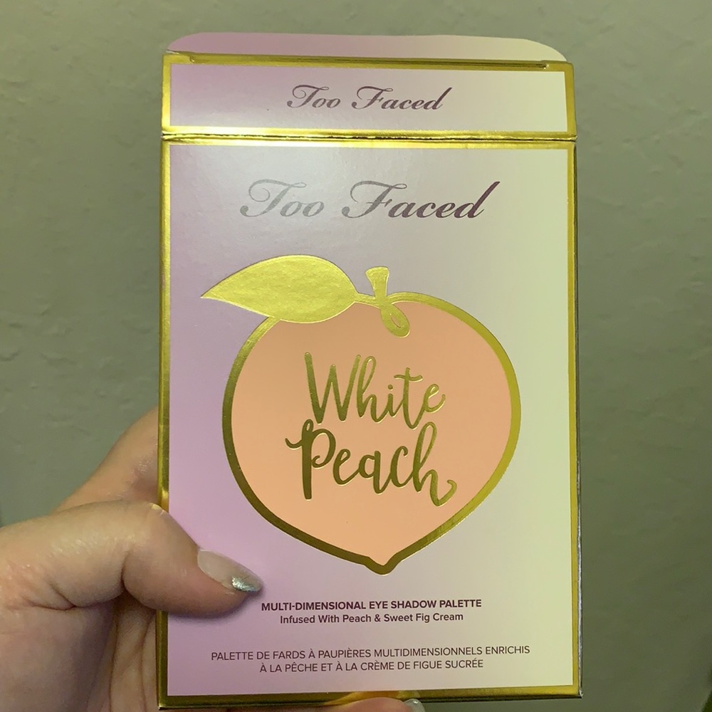 Too Faced White Peach palette Brand new in box